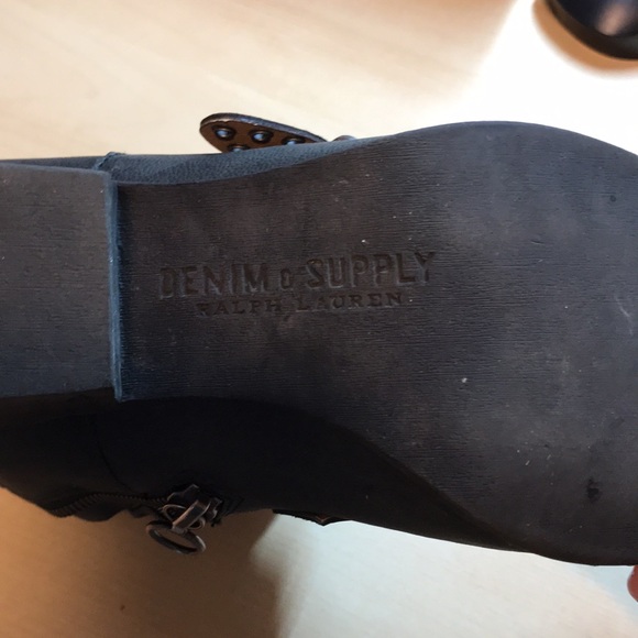 Denim & Supply by Ralph Lauren Ankle Boots Size 6.5 Leather - Picture 5 of 6